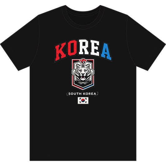 Korea Tiger Crest T-Shirt